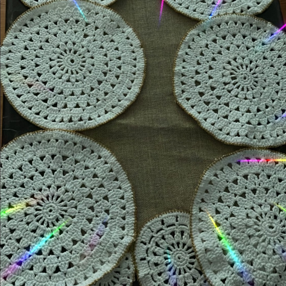 Hand made dining table cover